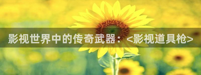 97日本网站视频区：影视世界中的传奇武器：<影视道具枪>